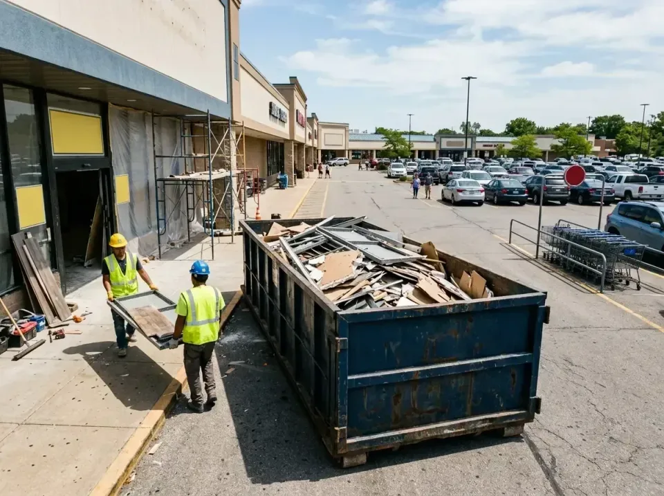 retail-store-renovation-debris-003 — frequently asked questions, Roll-off Dumpster Rentals in Chagrin Falls, OH